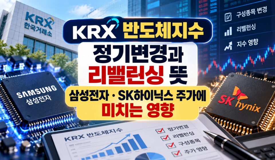 KRX 반도체지수 정기변경