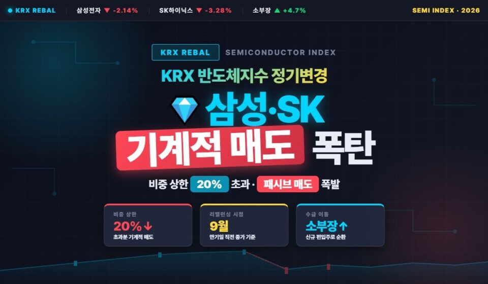 KRX 반도체지수 정기변경