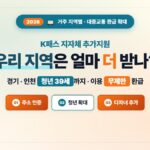 K패스 지자체 추가지원