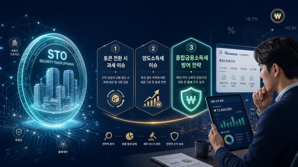 STO 배당소득세 과세 기준 및 부동산 조각투자 절세 가이드