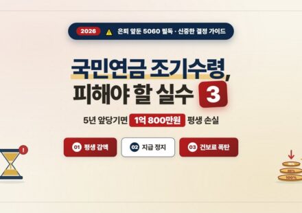 국민연금 조기수령