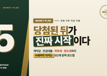 무순위 청약 자금 계획