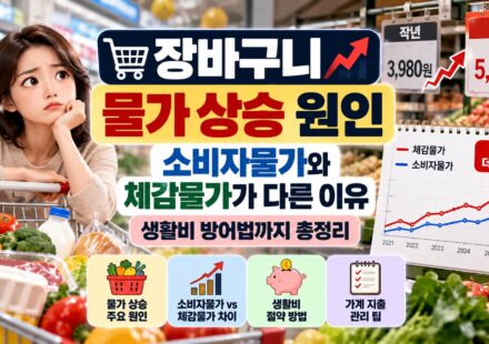장바구니 물가 상승 원인