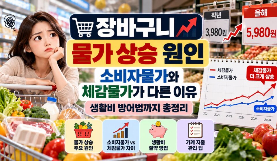 장바구니 물가 상승 원인