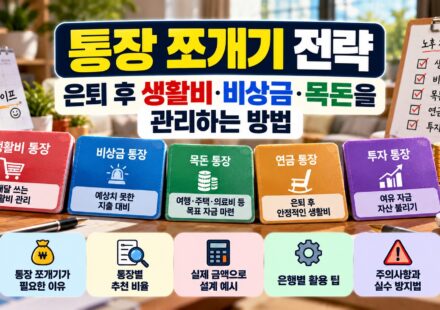 통장 쪼개기 전략